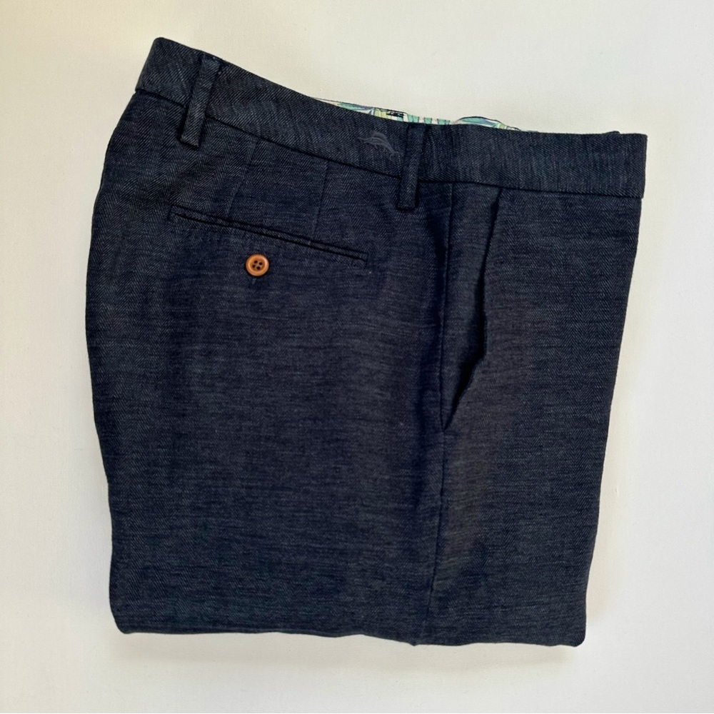 Like New! Tommy Bahama Linen Blend Trousers